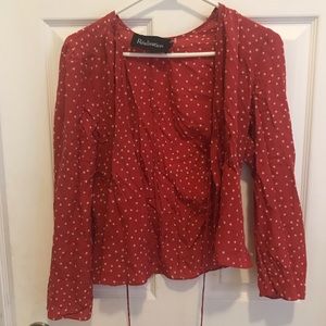 Realisation par Bianca top in red star